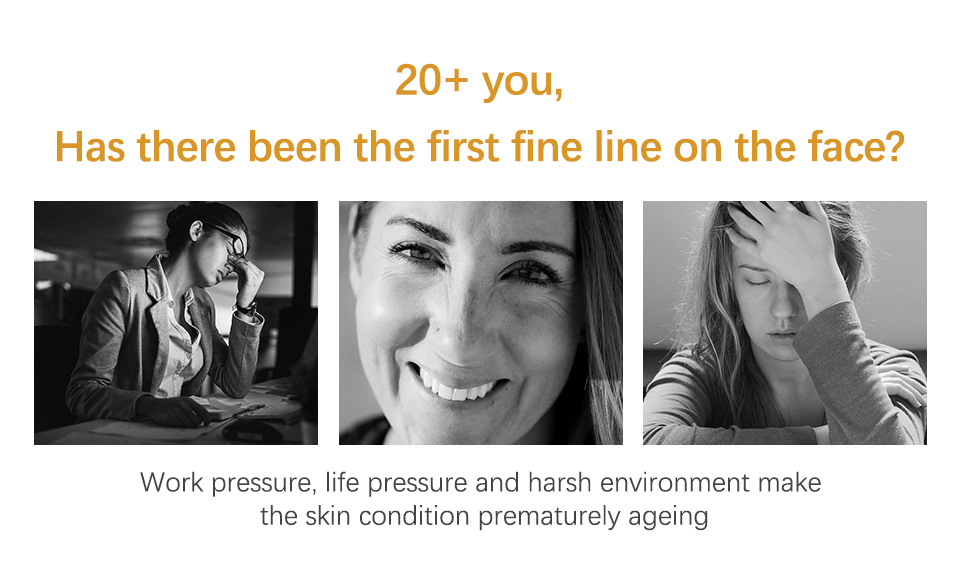 carina 90 kapslar retinol gyllene ljusa linjer uppstramande ansiktsskönhet hudvård mjuk essens_voghion.com