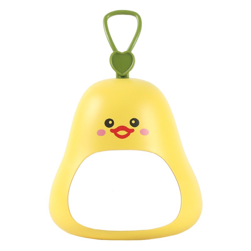 Luz Nocturna Portátil de Dibujos Animados de Plástico Recargable por USB para Dormitorio