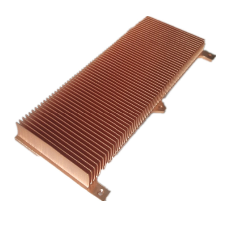 工厂直销铲齿散热片医疗设备铜散热器铝散热片高密齿散热器