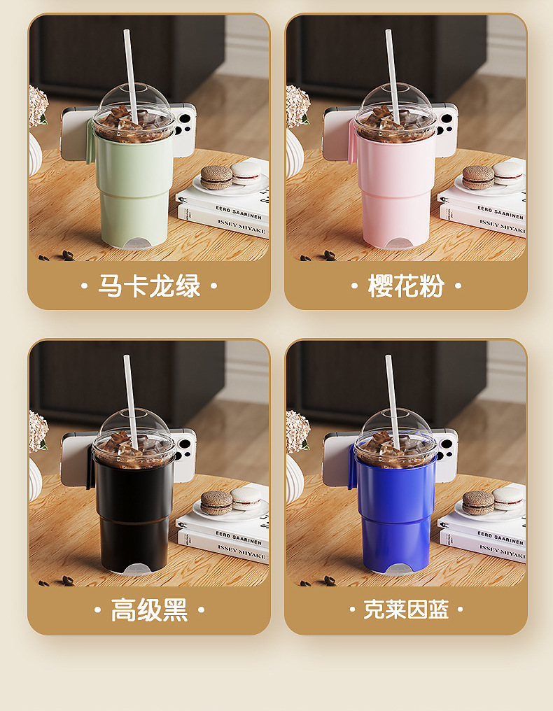 Creative Car Water Cup Holder Air Conditioner Air Outlet Beverage Holder Multi-Functional Car Seat Back Mobile Phone Holder Suction Cup Storage Rack