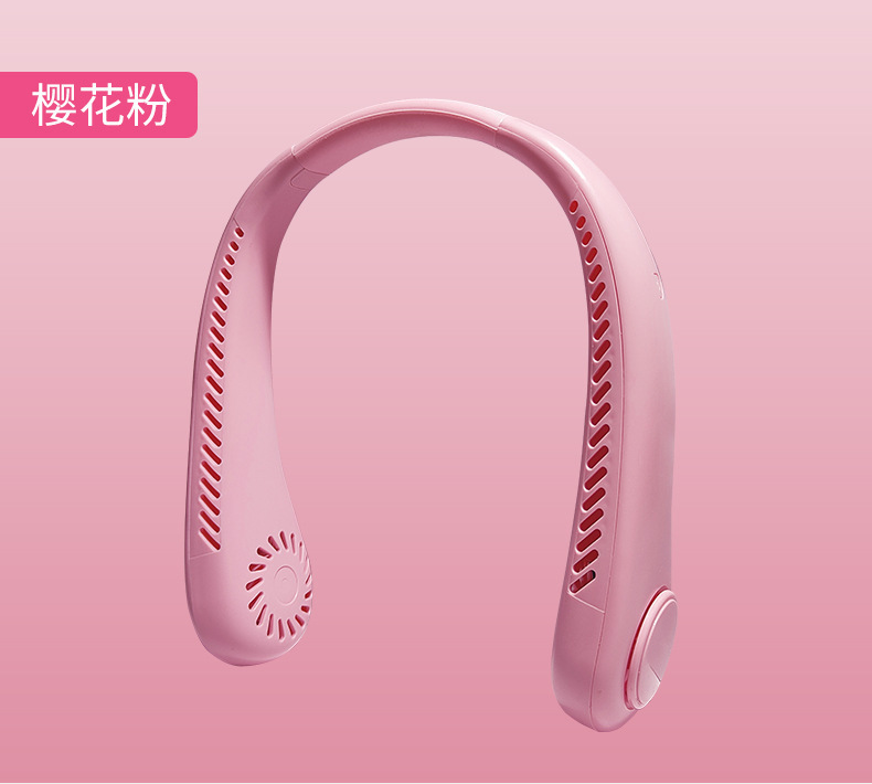 2025 新しいブレードレス首吊りファン便利なポータブル小型ファン USB 充電式首吊り冷却小型ファン|undefined