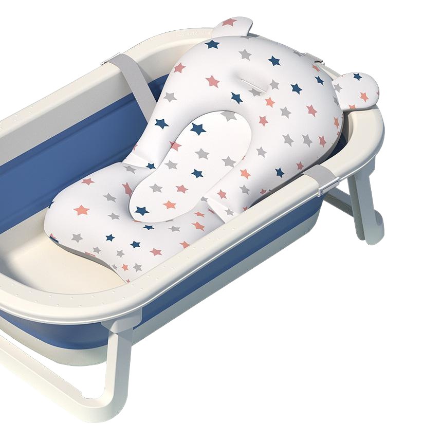 Baby Suspended Mat Can Sit and Lie down Baby Bath Net Bath Rack Newborn Bath Bed Bathtub Net Pocket Floating Mat
