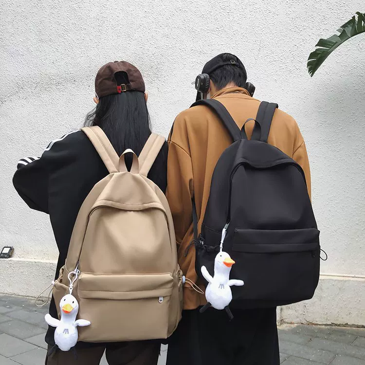 Capacious backpack, brand Japanese shoulder bag for traveling for beloved, Korean style, for teenagers, for students, for secondary school