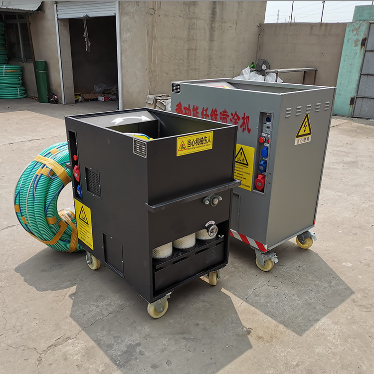 机 地下室保温隔音无机纤维喷涂 机现货喷涂机