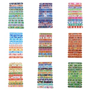 Anime Cartoon Pop Circle Children's Pat Circle Bracelet Party Gift Ice and Snow Princess Bruy Stitch Monster