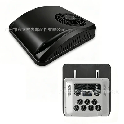 Automotive air conditioning, air conditioner 12V/24V for heating