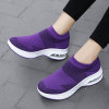 Foreign trade Cross border Large 35-42 Net surface ventilation leisure time Women's Shoes light air cushion run soft sole Socks