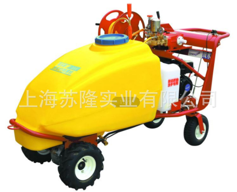 筑水手推式果树打药机 3WZ38轮式自走式喷雾机 动力喷雾消毒机