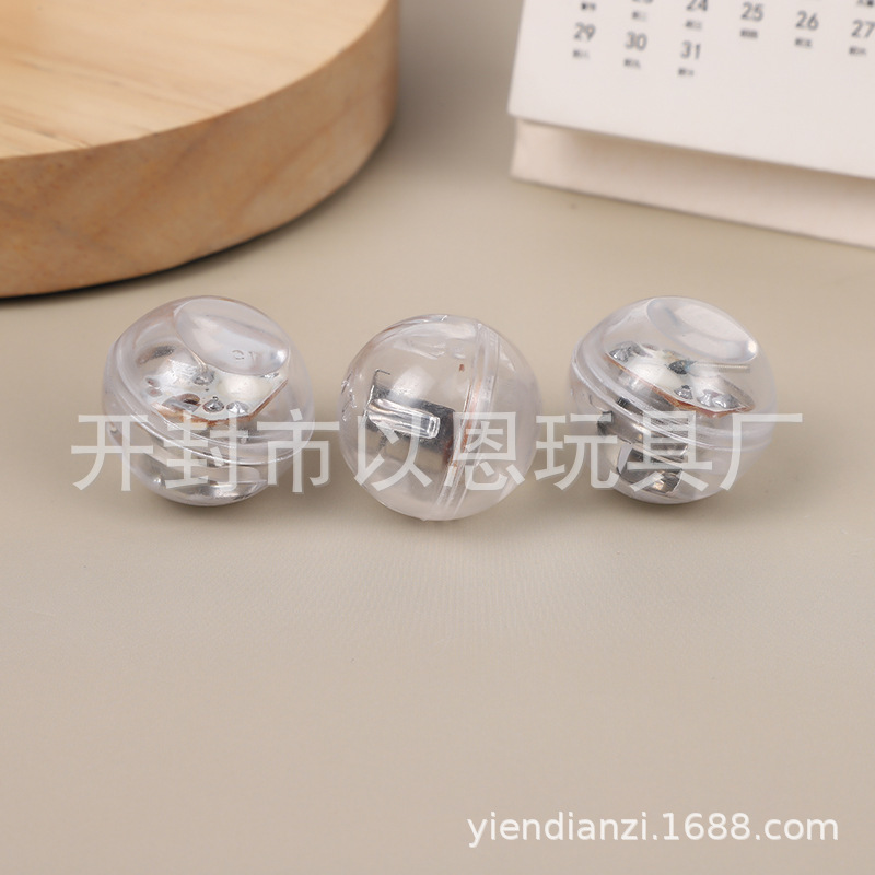 Waterproof Flash ball, vibration flash ball, waterproof luminous ball movement, AG10 battery/diameter 2.4cm