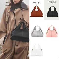polene波灵恩新款云朵饺子包包斜挎女bags2025跨境法式手提饭盒包