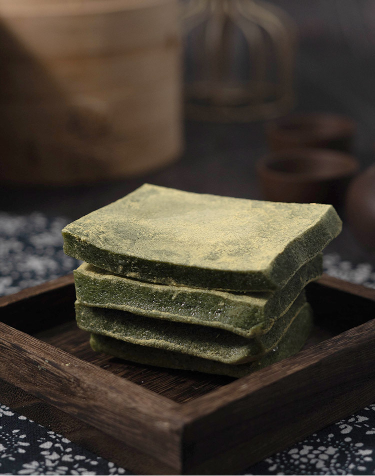 粮觅艾草麻糍宁波特产青麻糍块传统手工糍粑青团清明果糯米糕点心-阿里巴巴