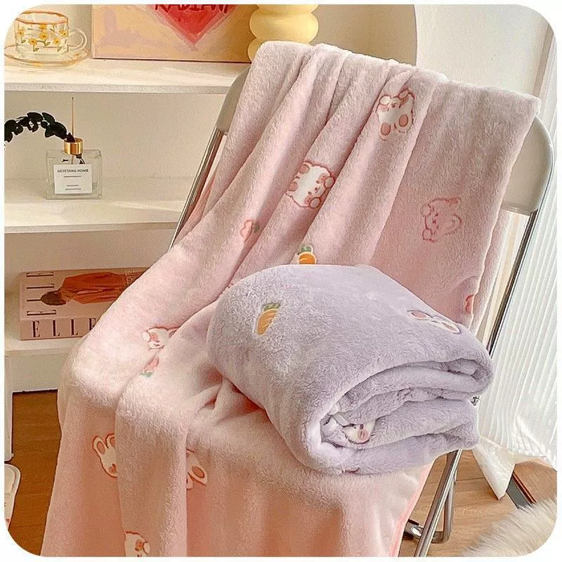 Coral duvet, sheet