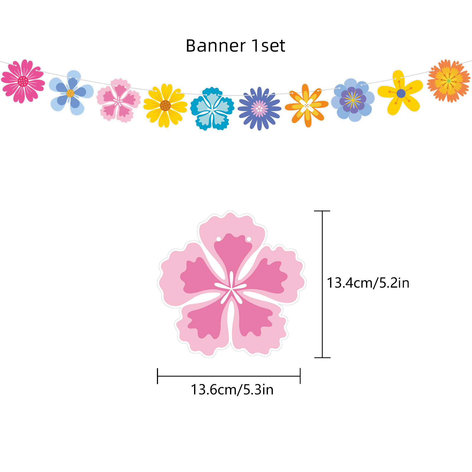 1 patrón pull bandera