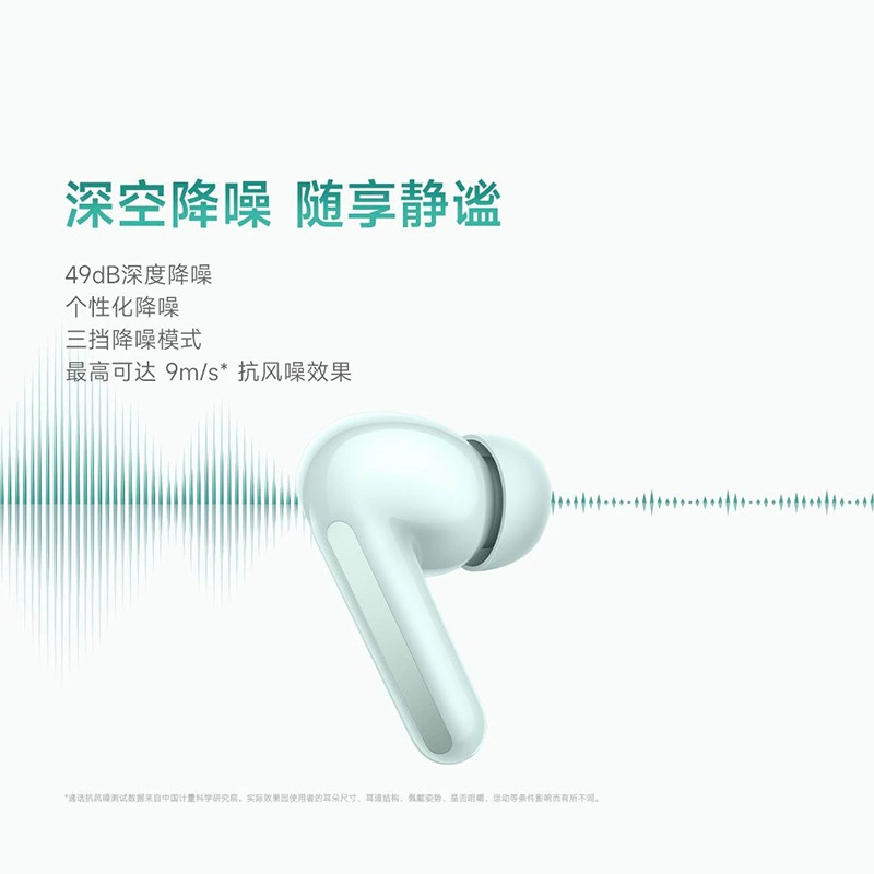 Подходит для RedmiBuds6 Bluetooth-наушников, внутриканальные, комфортная посадка, универсально для Android и iOS, шумоподавление, беспроводные