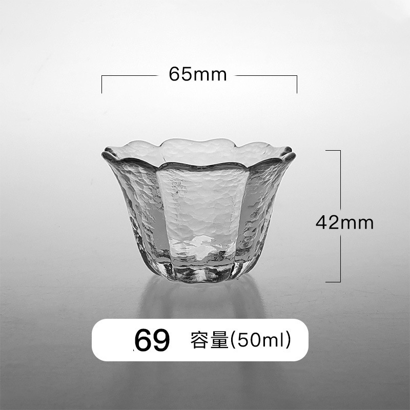 日本式ガラスカップ家庭用透明主人カップ|undefined