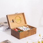 Деревянный комплект, портативная деревянная коробка, ретро набор инструментов, коробка для хранения, оптовые продажи