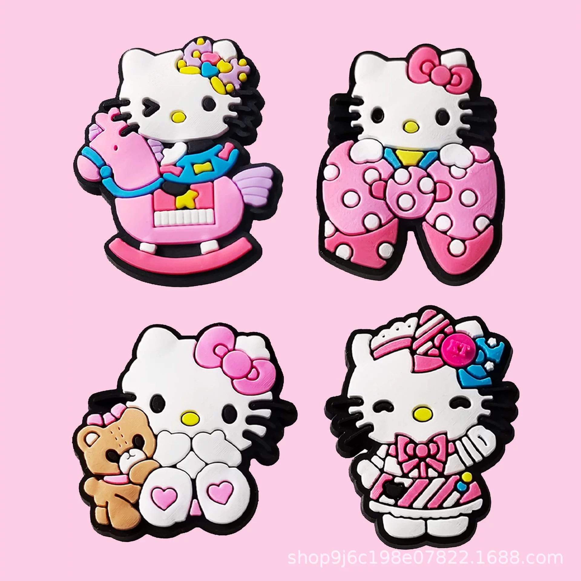 Hello Kitty, съемные украшения для обуви, аксессуары, декор