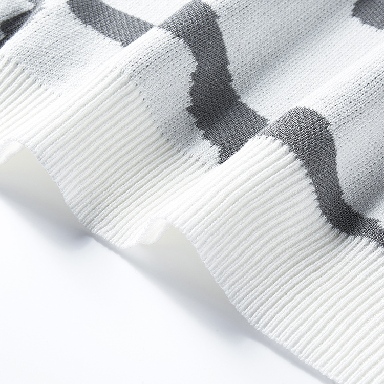 Vintage-Strickpullover für Damen und Herren, lockere Passform, langärmelig (Rundhalsausschnitt, antibakteriell, lässig & stilvoll, minimalistischer Kontrastbesatz)_voghion.com