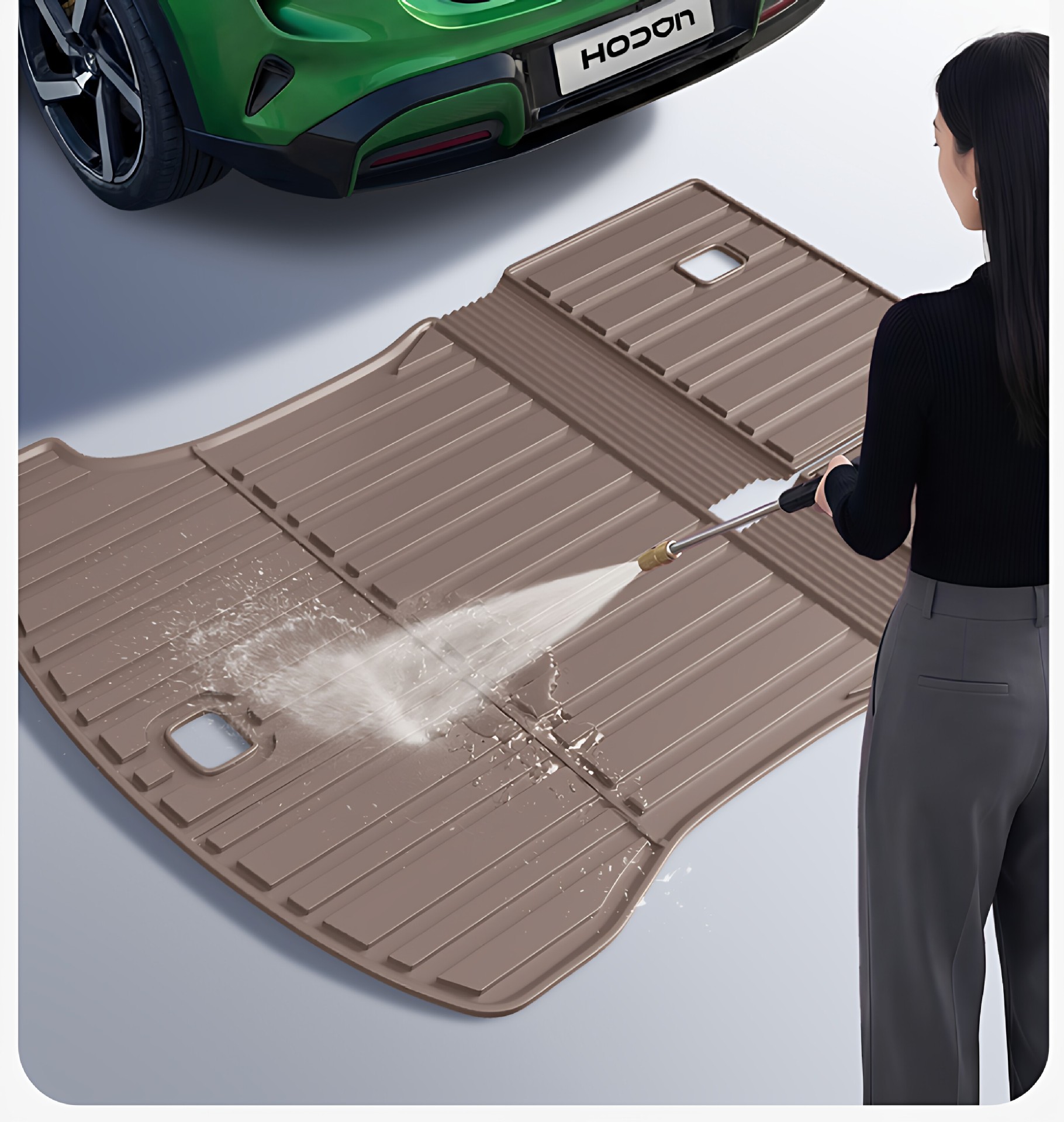 Suitable for Ideal I6/L6/L7/I8/L9/L8 Front and Rear Trunk Mats, Tpe Car-Specific 26 New Model Trunk Mats