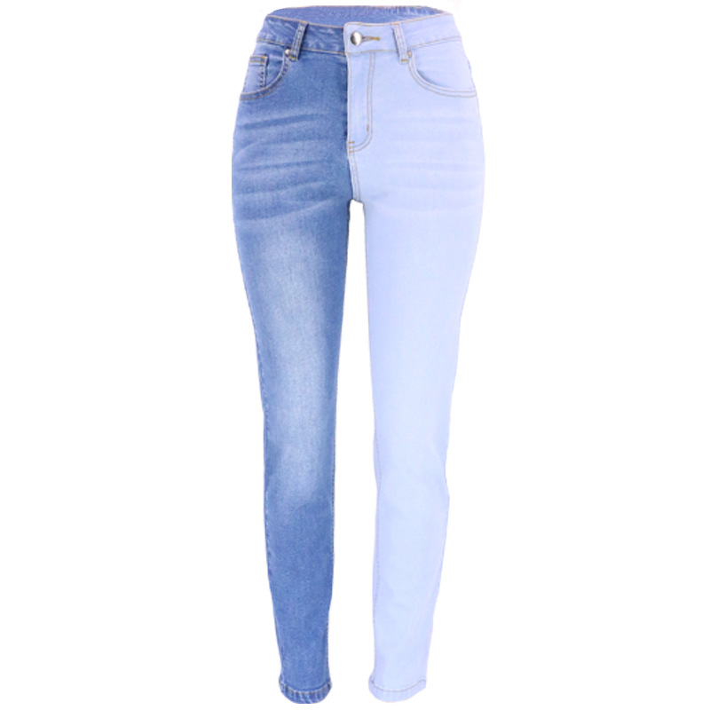Jeans de Cintura Alta Elásticos y Rectos de Moda Europea y Americana de Amazon, Primavera/Verano 2024, Disponibles Ahora en Xintang Denim