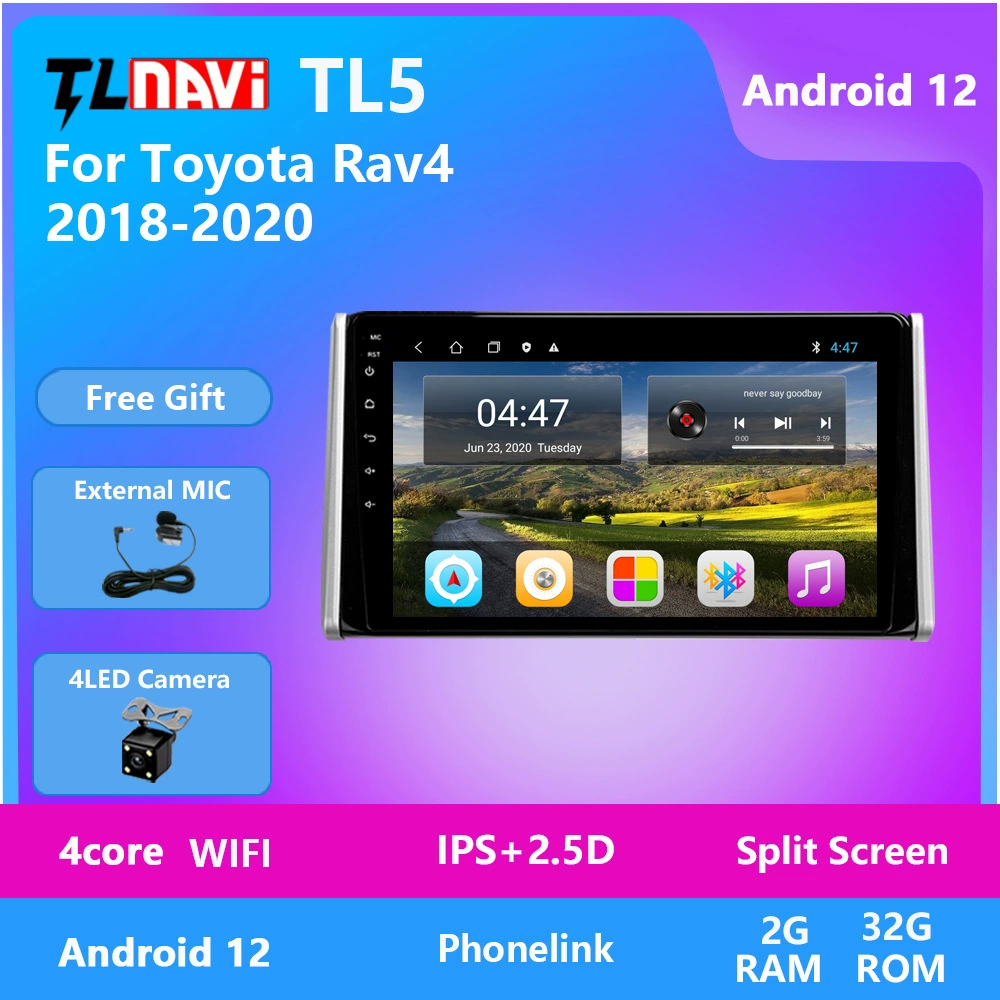 Подходит для Toyota RAV4 2019 — Android умная интернет-навигация для автомобиля