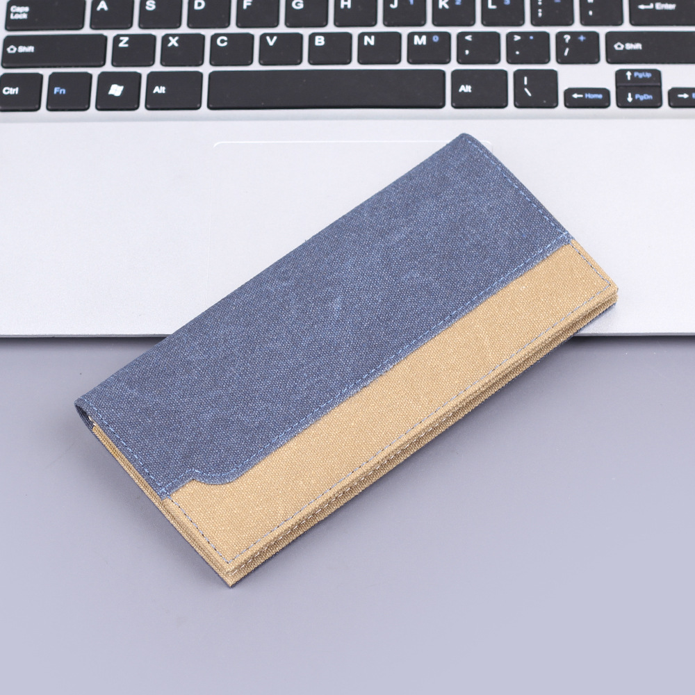 Bolso de lona para hombres, bolso de tarjetas para hombres, bolso de chaqueta de hombre, bolso de tela suave, bolso de trajes para hombres, bolso de 12 tarjetas.