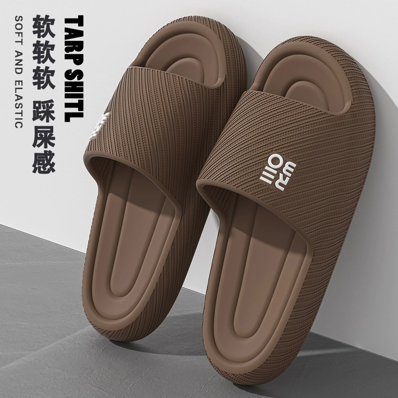 Полые Тапочки для ванной в помещении, ощущение какашек, мужские летние быстросохнущие Нескользящие Тапочки для ванной, женские