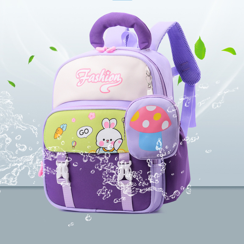 2025 nueva mochila infantil impresa de gran capacidad mochila de dibujos animados ultraligera jardín de infantes mochila de dibujos animados de moda