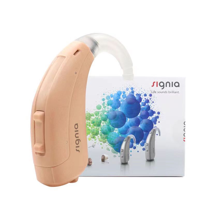 Siemens Xijia productos originales audífono verde Lotus azul SP oído sordo espalda para los ancianos severa alta potencia especial