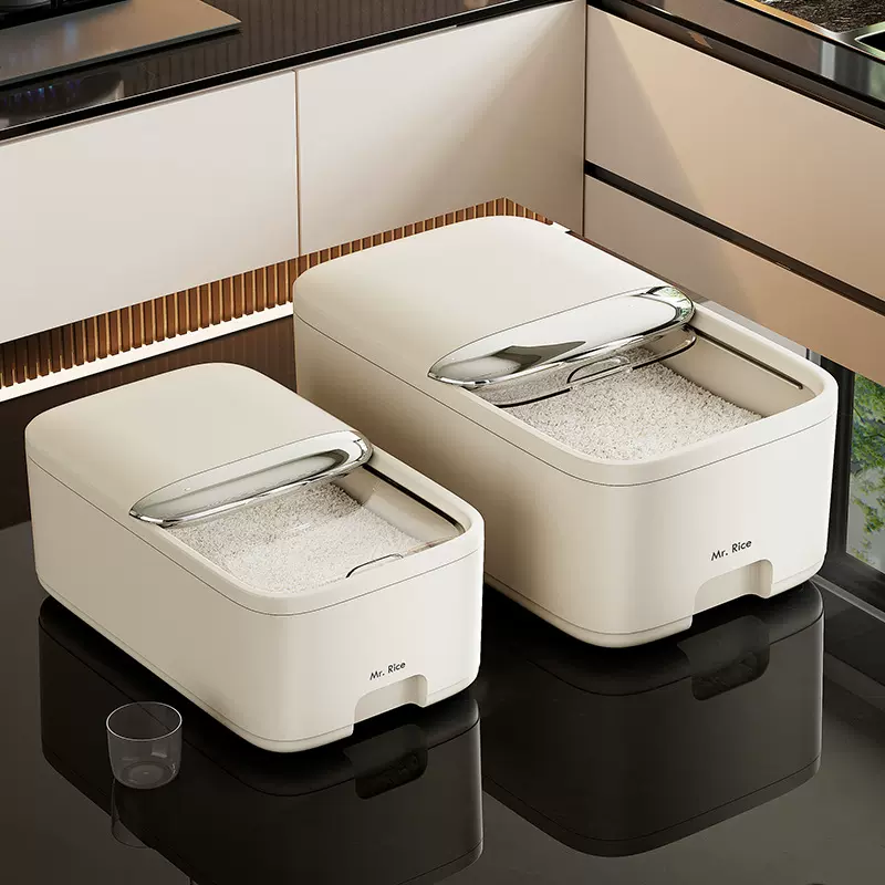 装米桶家用食品级防虫防潮米缸米箱面粉面桶储物罐大米杂粮收纳盒