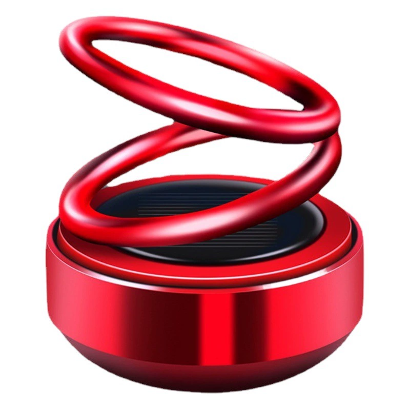 Оптовая Продажа с фабрики Автомобильные Духи ароматерапия солнечное двойное кольцо подвеска вращающиеся украшения салона автомобиля высококачественные украшения