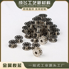 厂家直销家用缝纫机梭芯 盒装200个老式脚踏缝纫配件底线芯