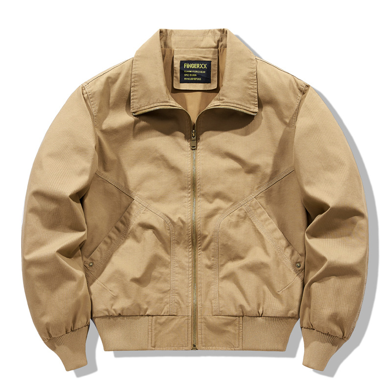 Men's Casual Jacket For Spring And Autumn Trendy Work Style_voghion.com