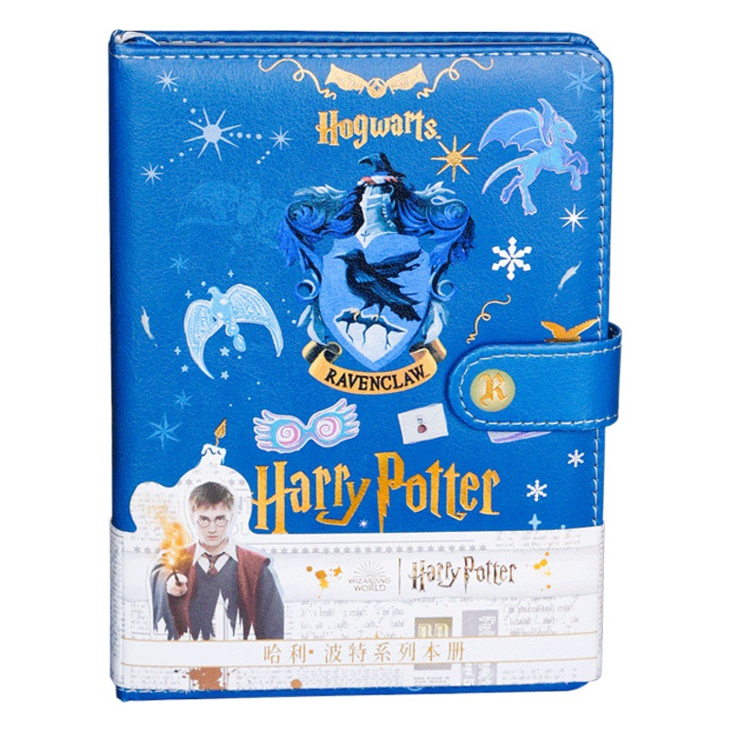 Harry Potter libro de diario HarryPotter periférico superficie dura hebilla magnética Europea retro cuaderno diario Navidad