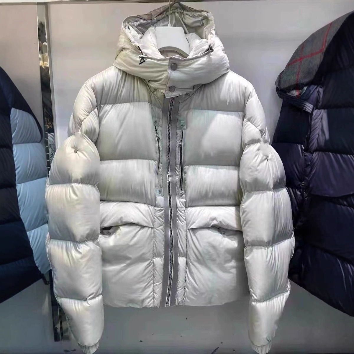 蒙口琪M家男女情侣款双标羽绒服保暖加厚外套加厚保暖