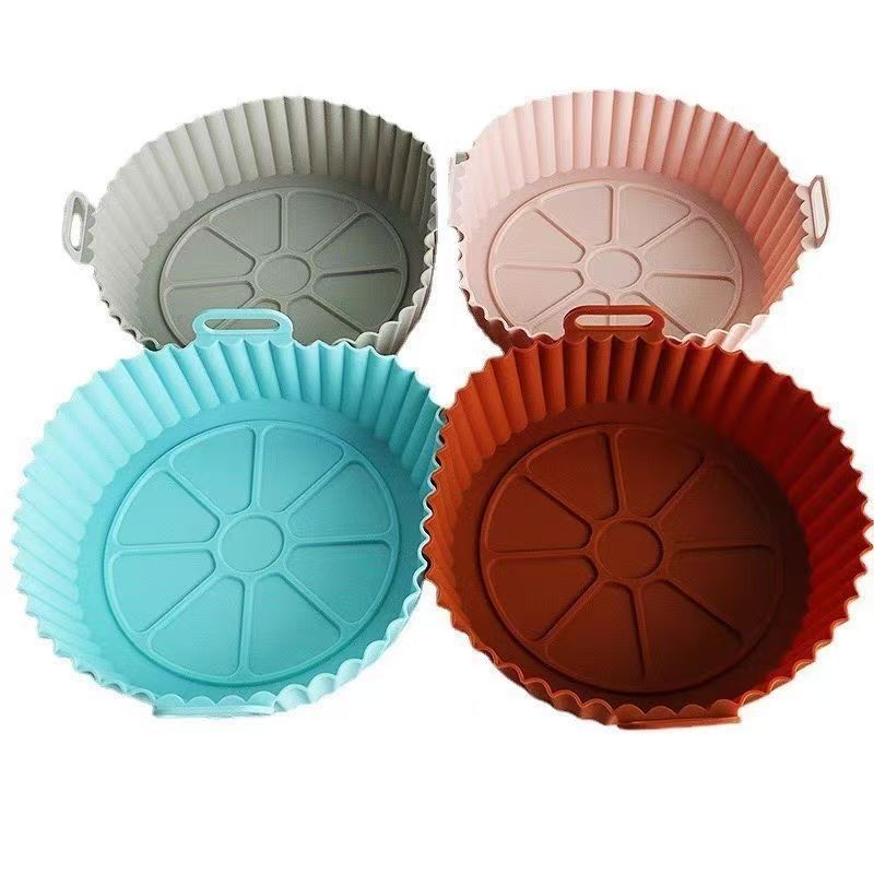 Amazon nuevo aire frito parrilla de parrilla bandeja de parrilla de silicona multifuncional almohadilla de parrilla resistente a altas temperaturas se puede repetir