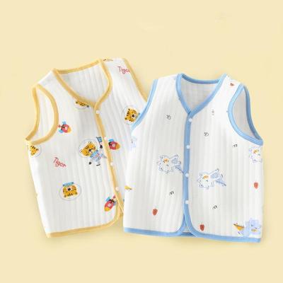 宝宝保暖马甲婴儿秋冬加厚夹棉马甲宝宝背心婴幼儿坎肩保暖马夹|ms