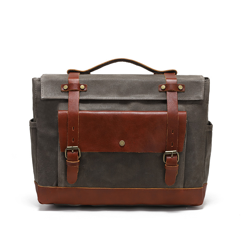 Bolsa de motocicleta desmontable, bolsa a prueba de rociadores, bolsa de equipaje, bolsa de trasera, equipo de ciclismo, hombro único con cuero de cabeza