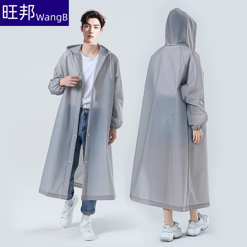 Disposable raincoat thickened increase factory direct supply scenic drifting outdoor portable card poncho transparent wholesale