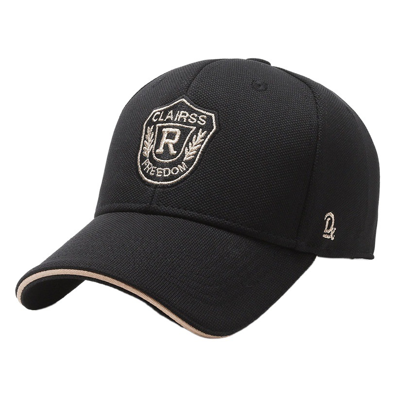 Spring and Autumn New embroidered pineapple cloth baseball cap outdoor sports leisure sun hat European and American outdoor peaked cap for men