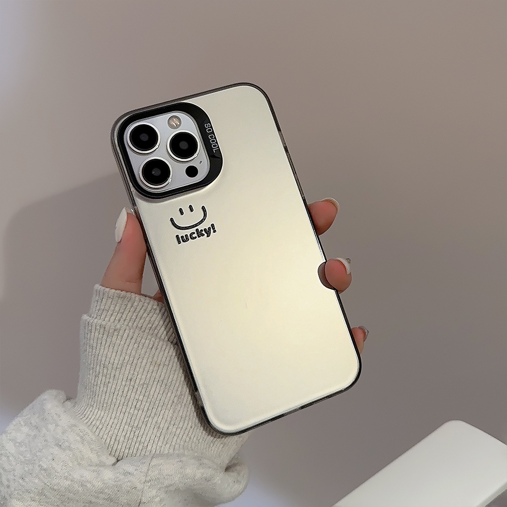 Handyhülle Für Iphone Premium Mit Smiley-design Und Fallschutz_voghion.com