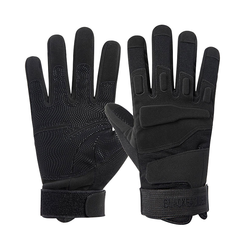 검은 전체 손가락 (기모 아님)