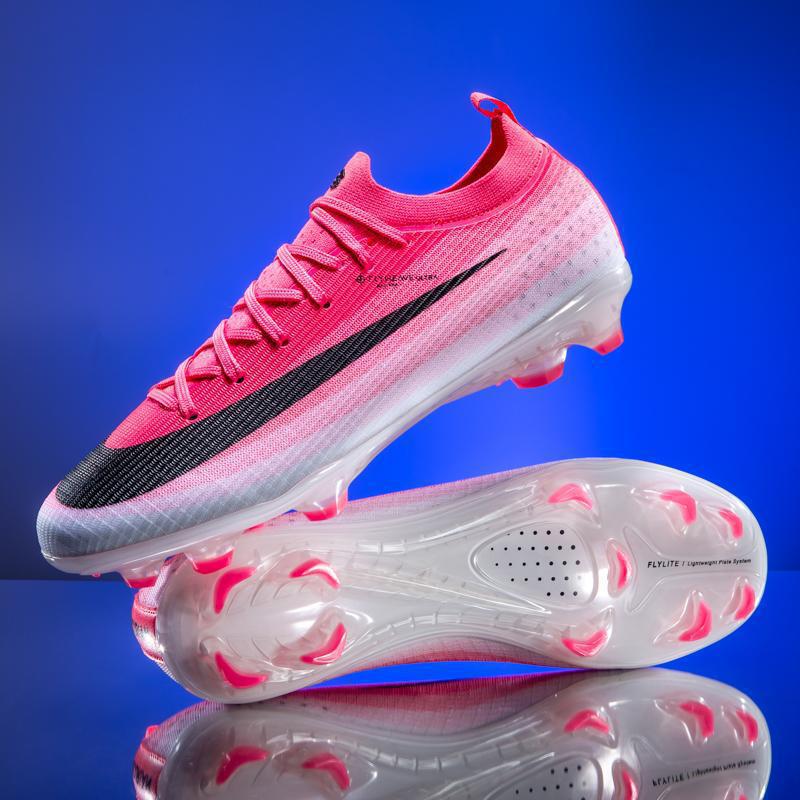 Zapatillas de Fútbol de Corte Bajo para Adultos y Jóvenes 17 Gamuza, TPU Transpirable para Entrenamiento de Fútbol image 1
