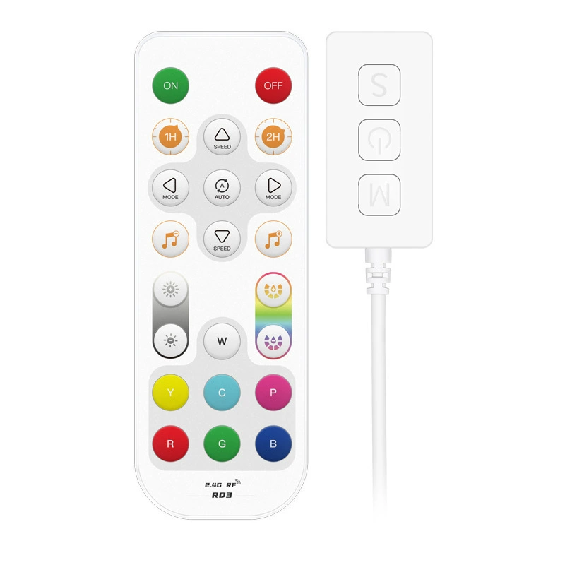 SP54BE SPI RGB+1CH PWM монохромный IoT контроллер светодиодов, управление через приложение, дистанционное управление, голосовое управление