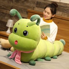 毛虫ぬいぐるみ人形寝る足抱き枕長い枕かわいい子供人形女の子ぬいぐるみ