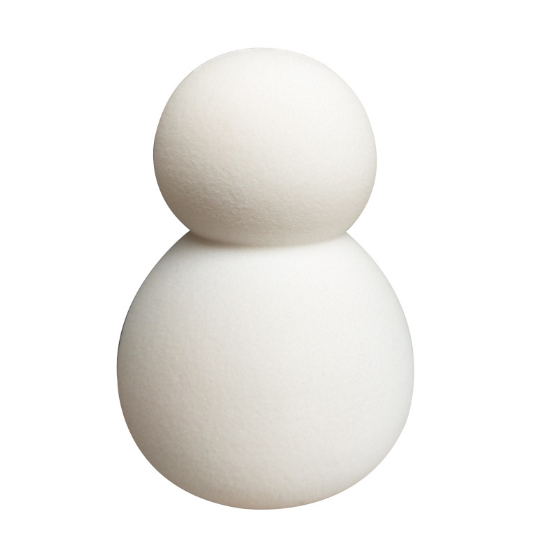 화이트 후드리스 눈사람