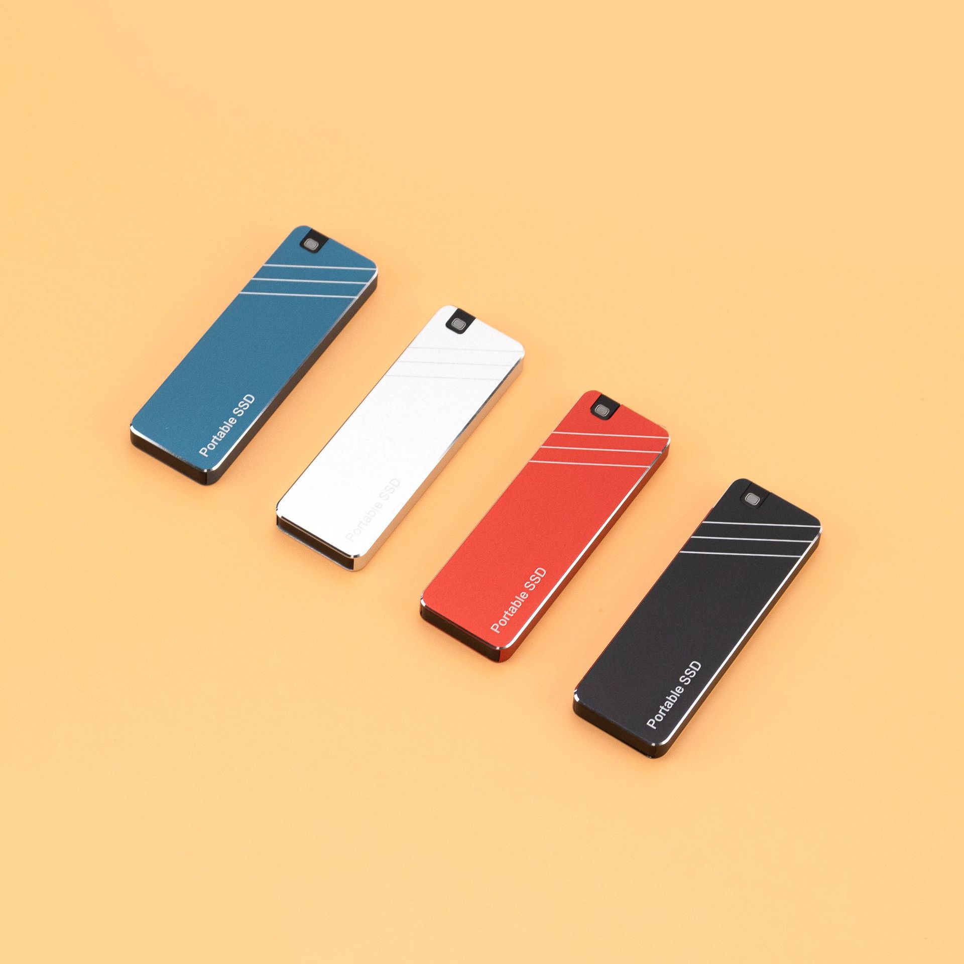 Cross-border exclusive portable SSD hard drive, 16TB 8TB 4TB 1TB mini high-capacity solid-state drive