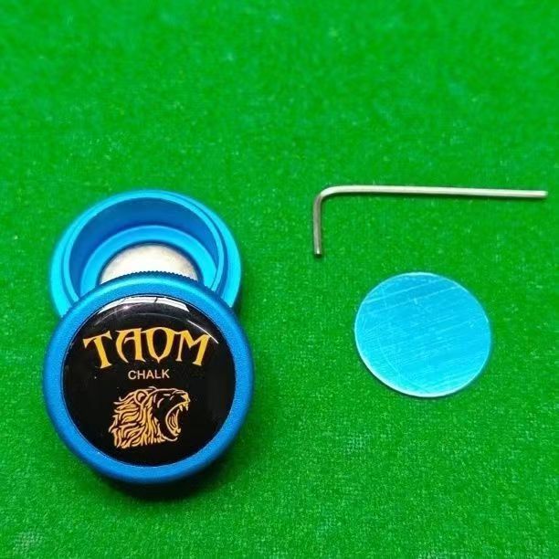 Metal TAOM blue chocolate box + magnetic piece + wrench