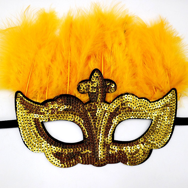 Carnaval europeo y americano Mardi Gras máscaras doradas morada-verde - sequela máscaras de fiesta bar transfronterizas