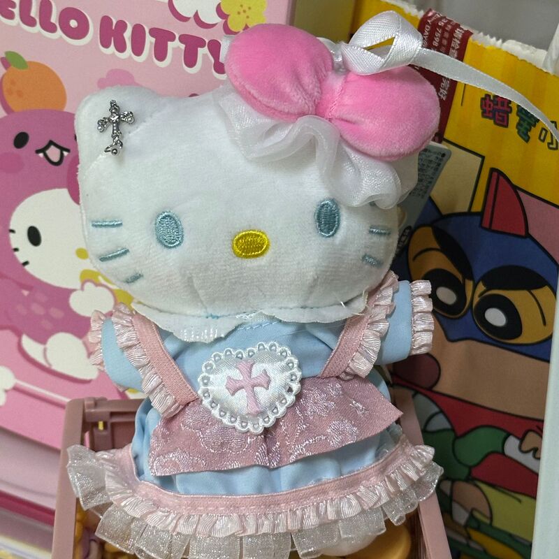 ハローキティバッグペンダントリトルシェフシリーズハローキティ人形ペンダントかわいい漫画人形キーホルダー|undefined